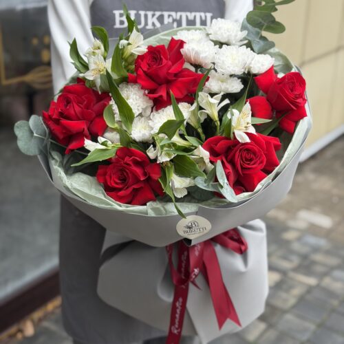 Букет "французская роза"